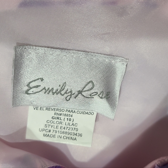 Girls High-Low Floral Dress - Picture 4 of 4